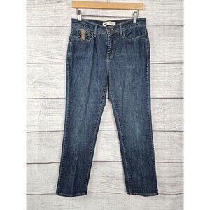 Levi's Perfectly Slimming 512 Straight Leg Jeans Blue Size 8P W29 L29